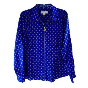 Michael Kors - Women's - Blue Blouse - Top - Shirt - Size: 12
